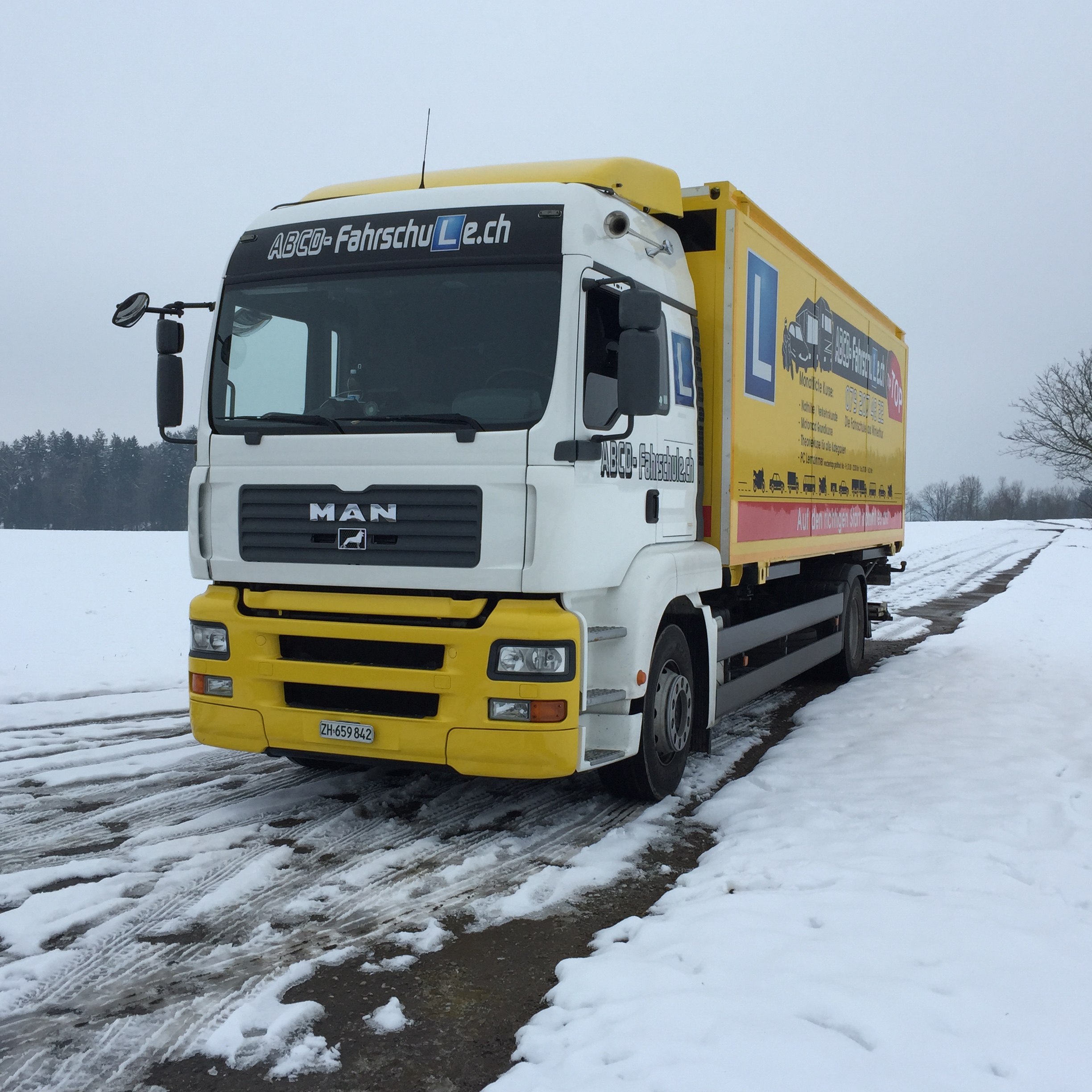 LKW Fahrschulgutscheine und Geschenkgutscheine ABCD Fahrschule Winterthur 